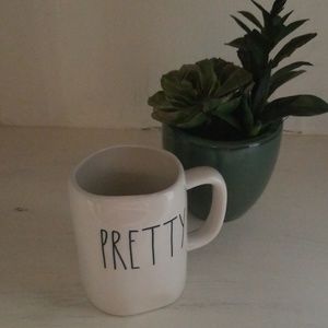 Rae Dunn PRETTY mug NWOT